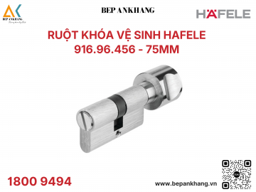 Ruột khóa Hafele cho cửa phòng vệ sinh 32.5 x 32.5 x 65 mm 916.96.456